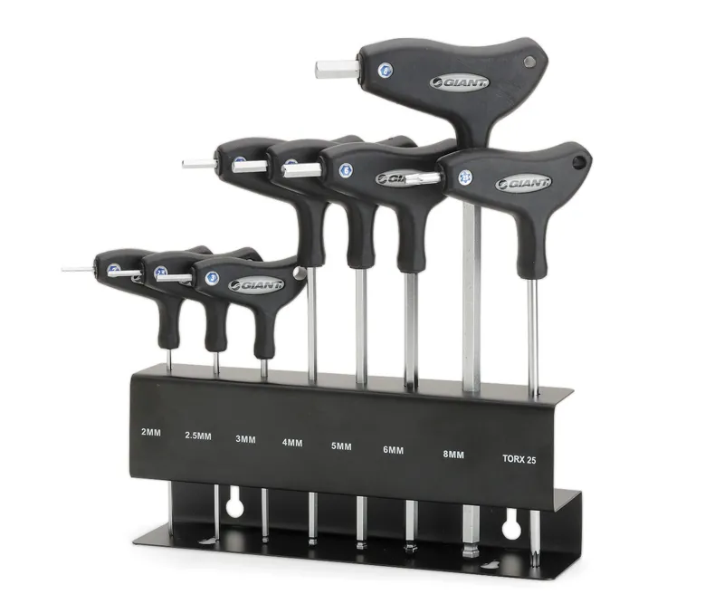 2020 Giant 8-piece Hex Key/Allen Key Set in Black
