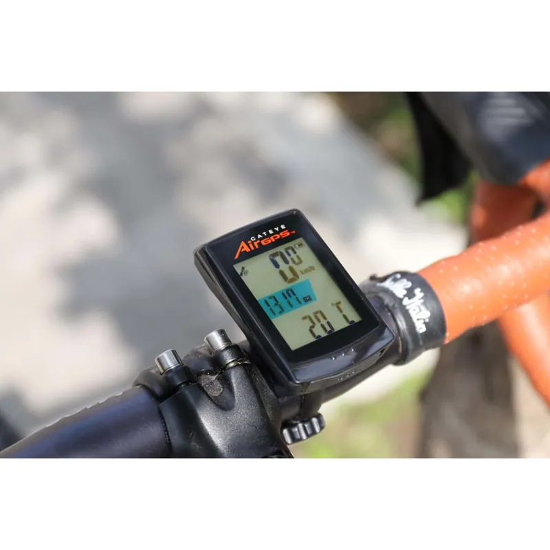 CatEye Air GPS 2 Cycle Computer w/ Cadence Sensor in Black-1