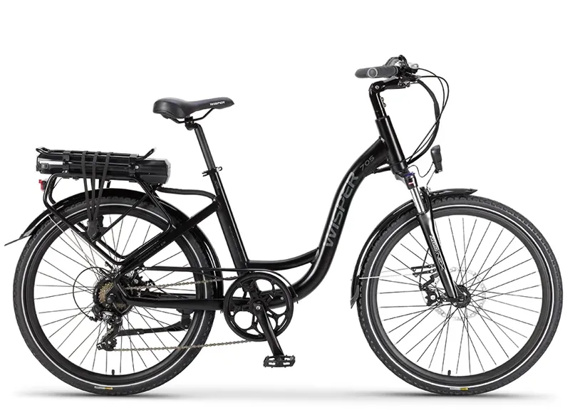 Wisper 705 26 Low Step Black 375Wh