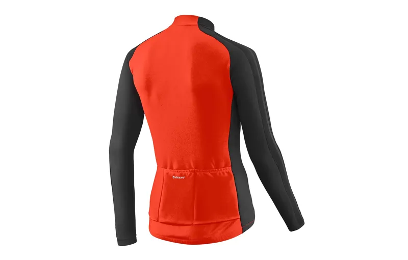 Giant Tour Ls Thermal Jersey in Red/Black-1