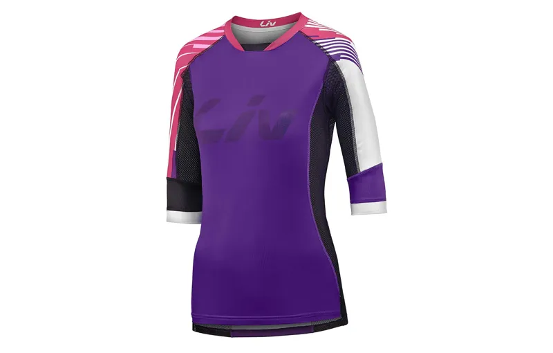 Liv Tangle Women's Off-Road Jersey in Purple/Fuchsia
