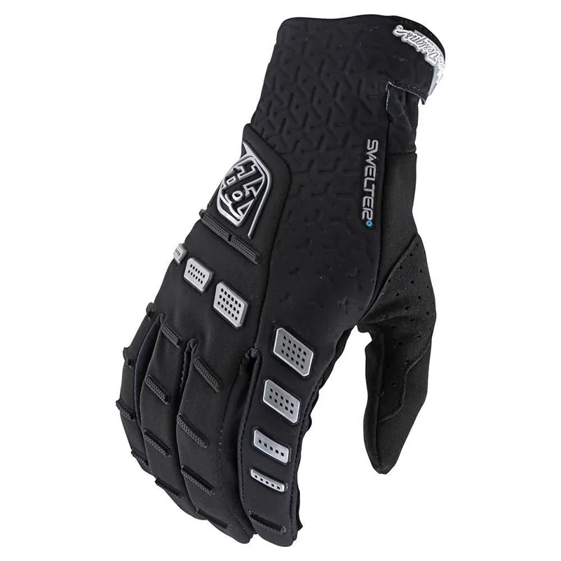 2021 Troy Lee Designs Swelter Gloves in Black 