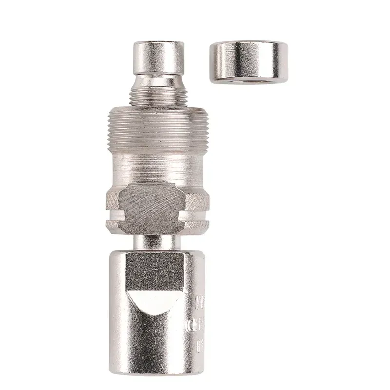 Cyclo 14mm Crank Extractor in Silver