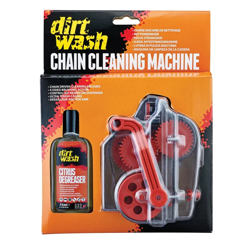 Weldtite Dirt Trap Chain Cleaner in Red