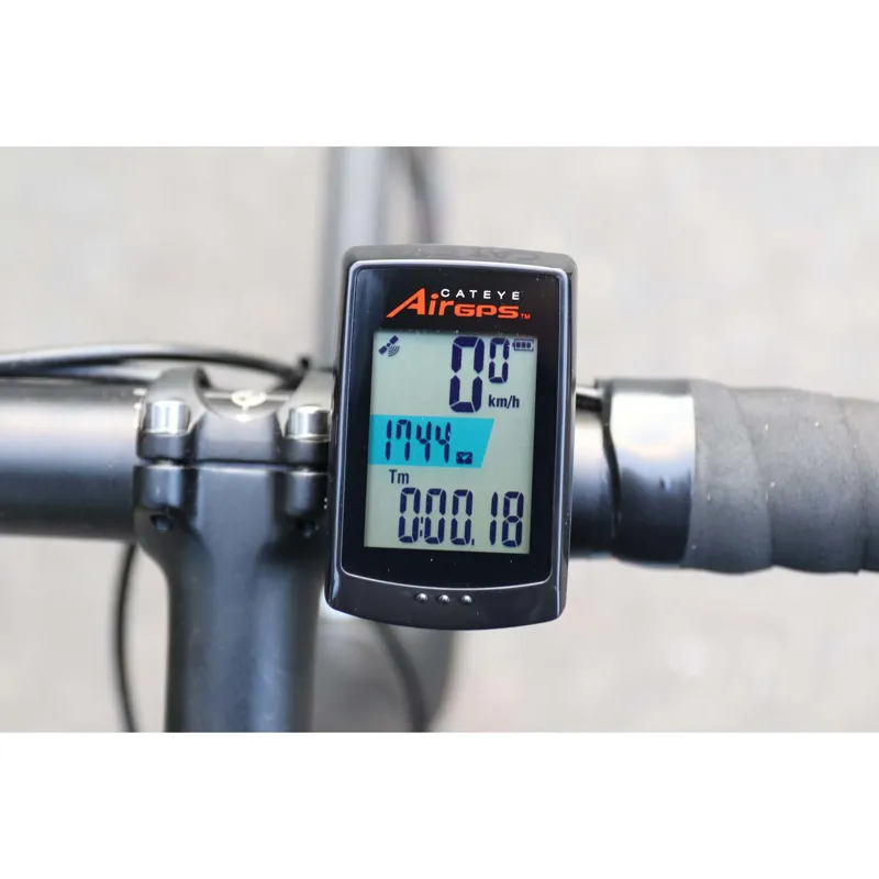 CatEye Air GPS 2 Cycle Computer w/ Cadence Sensor in Black-2