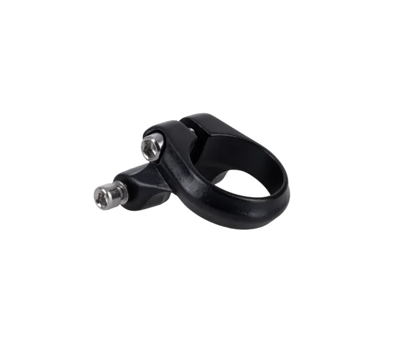 Oxford 34.9mm Seat Clamp with Luggage Rack Mounts in Black
