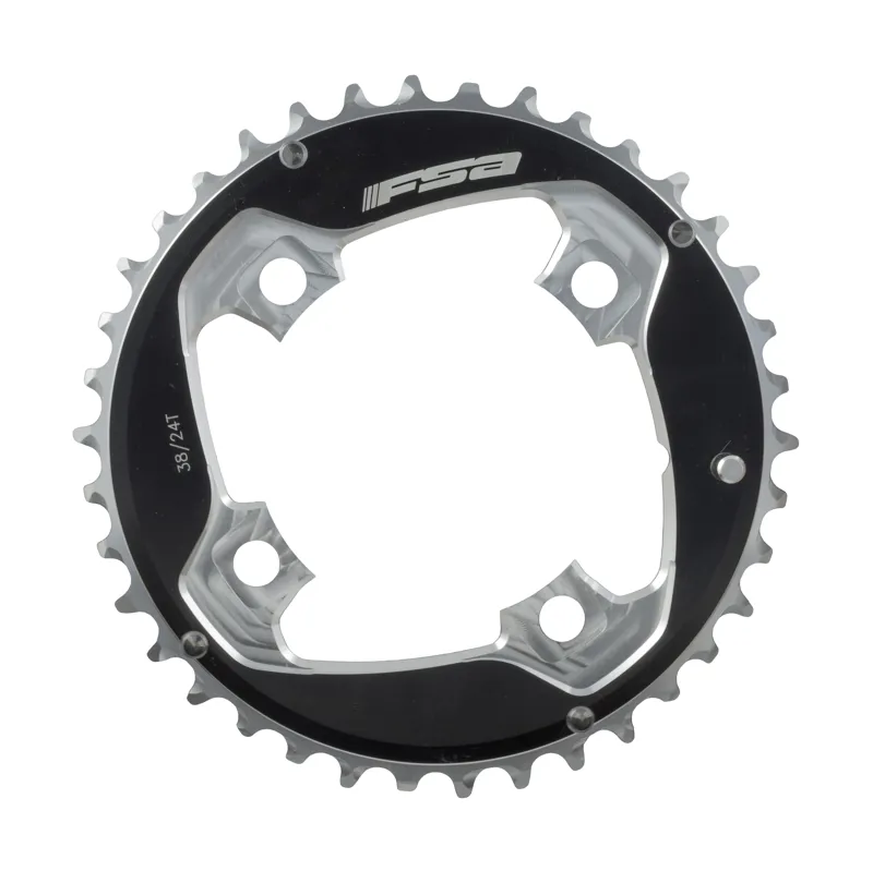 FSA SL-K ABS Mountain Bike 2x11 Chainring in Black