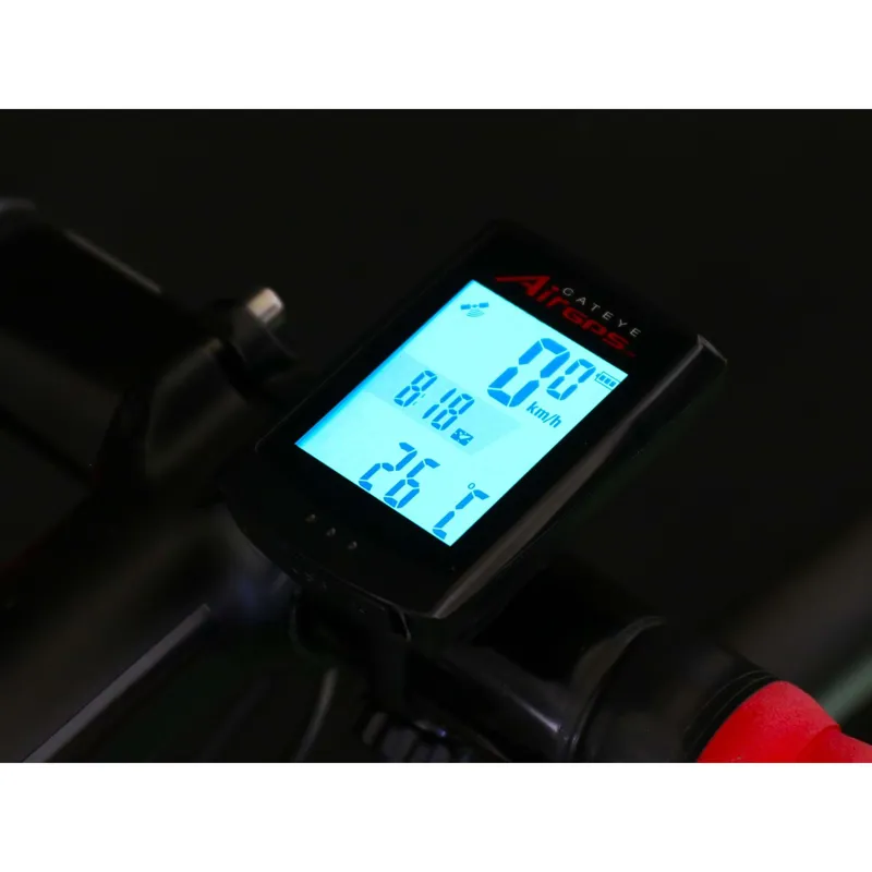 CatEye Air GPS 2 Cycle Computer w/ Cadence Sensor in Black-3