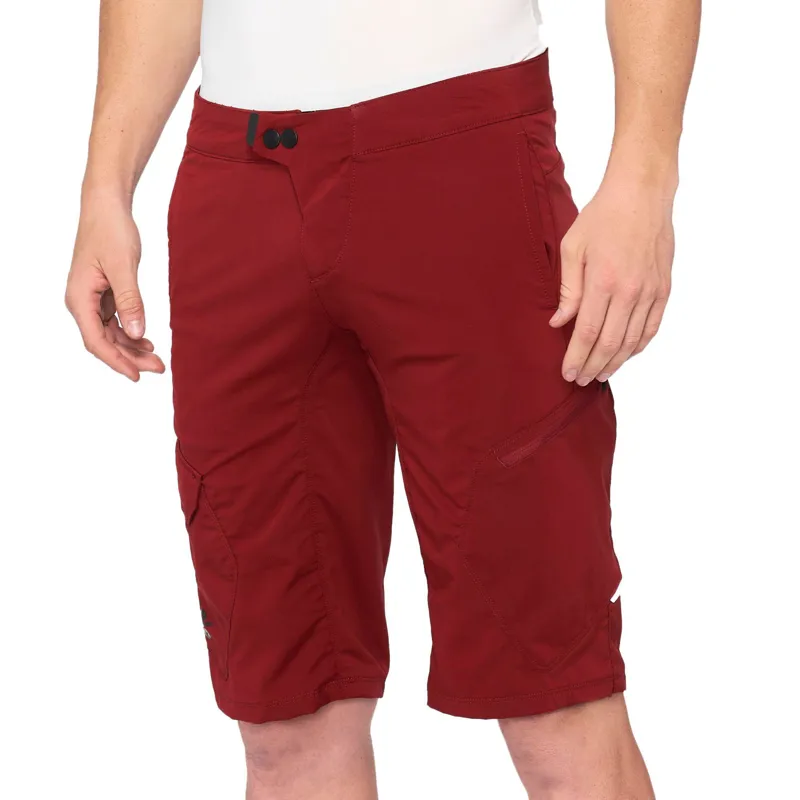 100% Ridecamp Shorts in Brick