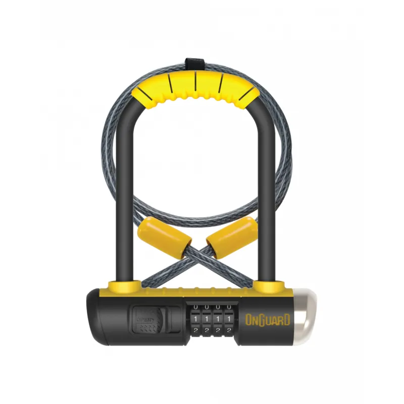 OnGuard Bulldog Combo DT Lock - U-Lock + Cable 115 X 230 X 13mm