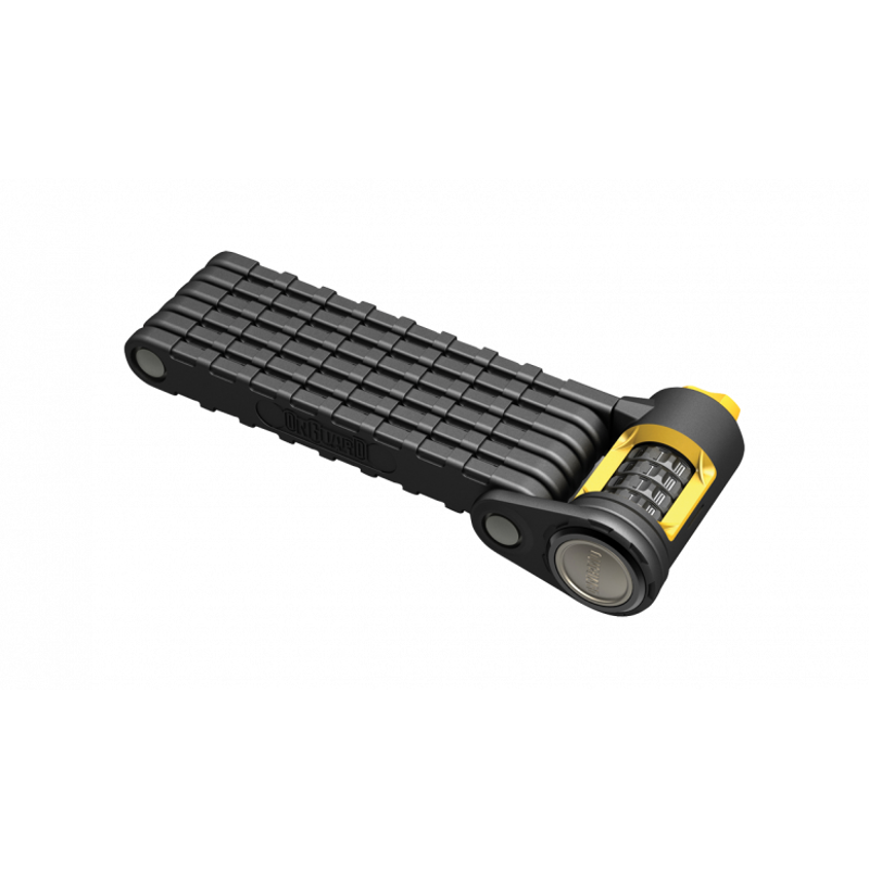 Onguard Link Plate Lock K9 Combo Black/Yellow-1