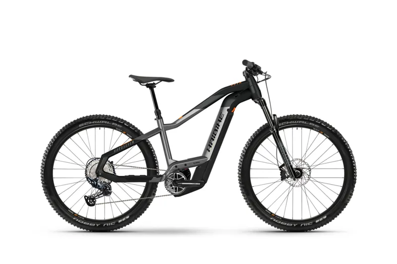 2021 Haibike HardSeven 10 625Wh Electric Mountain Bike in Silver