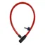 Oxford Hoop 4 4mm X 600mm Cable Lock in Red
