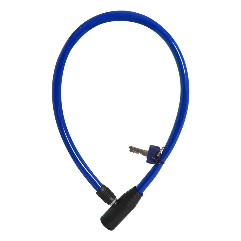 Oxford Hoop 4 4mm X 600mm Cable Lock in Blue