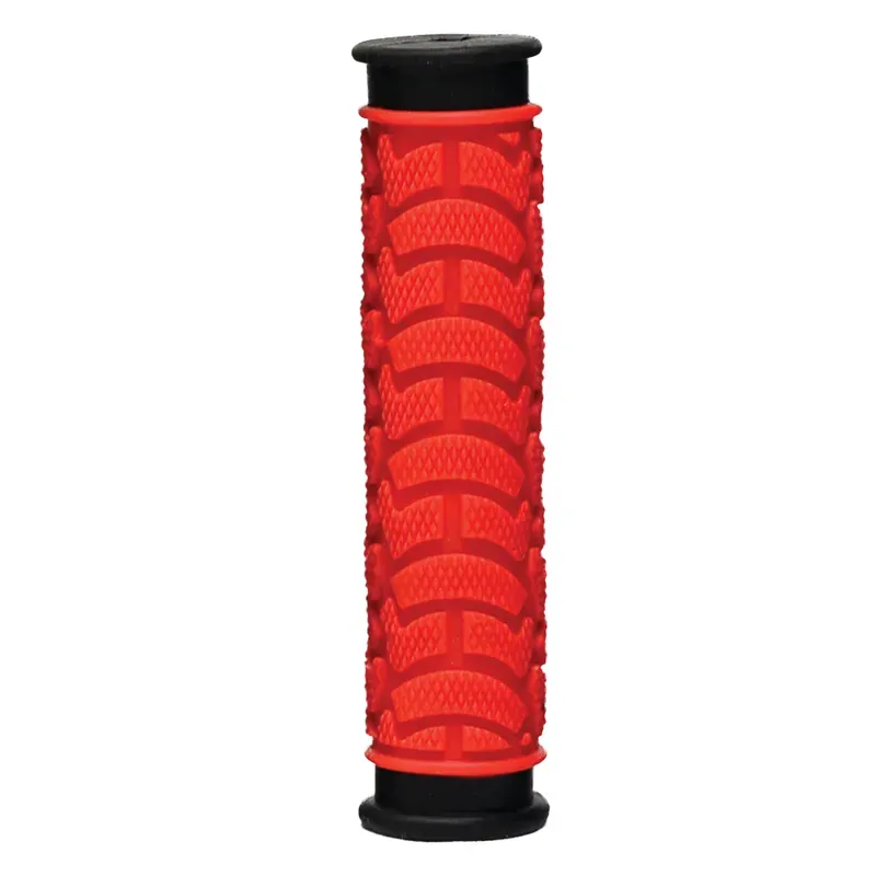 Oxford Dual Density Mountain Bike Grips in Red
