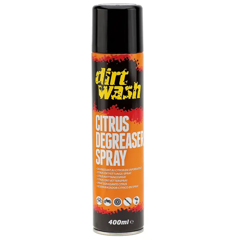Weldtite Dirtwash Citrus Degreaser Aerosol Spray in Black