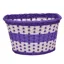 Oxford Kids Woven Basket in Purple