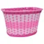 Oxford Junior Woven Basket in Pink