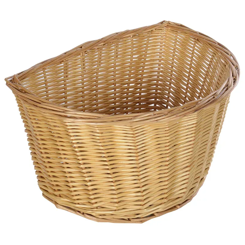 Oxford 12 inch Wicker Basket in Brown 