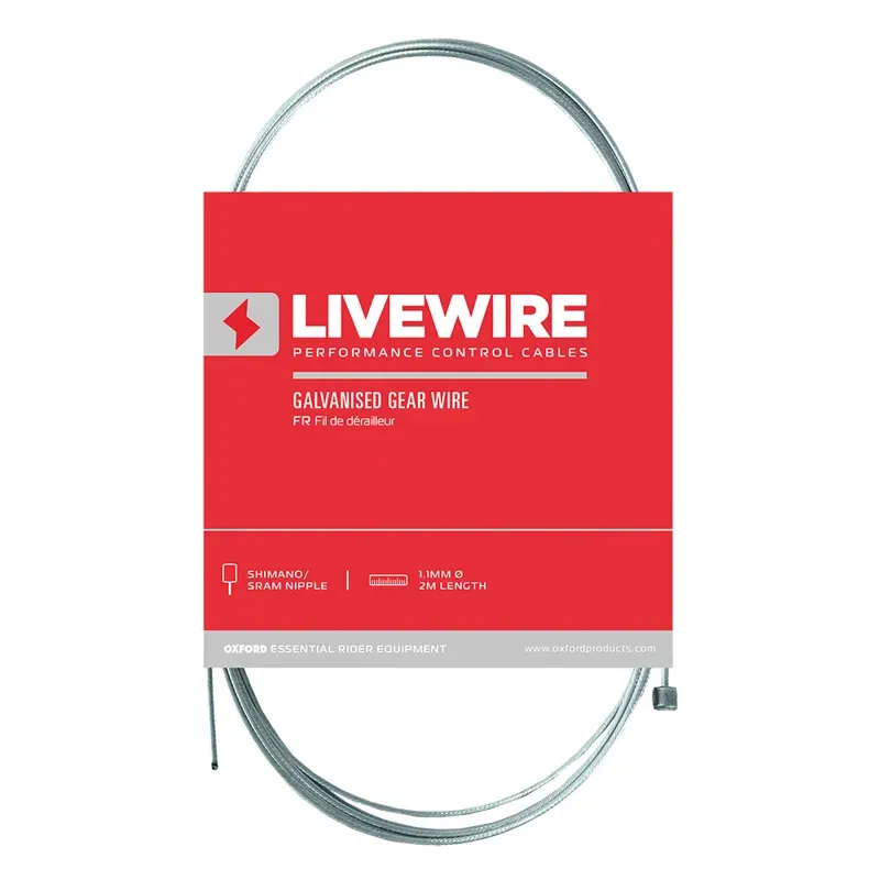 Oxford LiveWire Stainless 1.2mm X 2300mm Steel Gear Wire