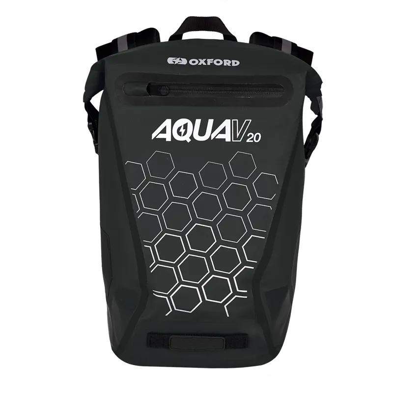 Oxford Aqua V 20 Backpack in Black