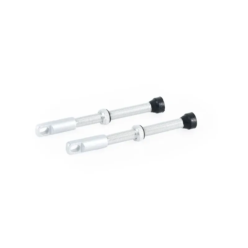 Oxford 80mm Tubeless Alloy Valve in Silver