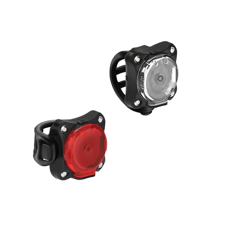 Lezyne Zecto Drive 250/Zecto Drive 200 Light Set in Black