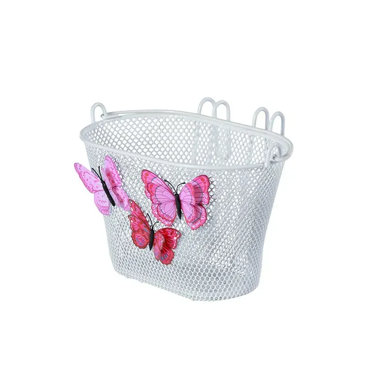 Basil Jasmin Jr Front Basket in White