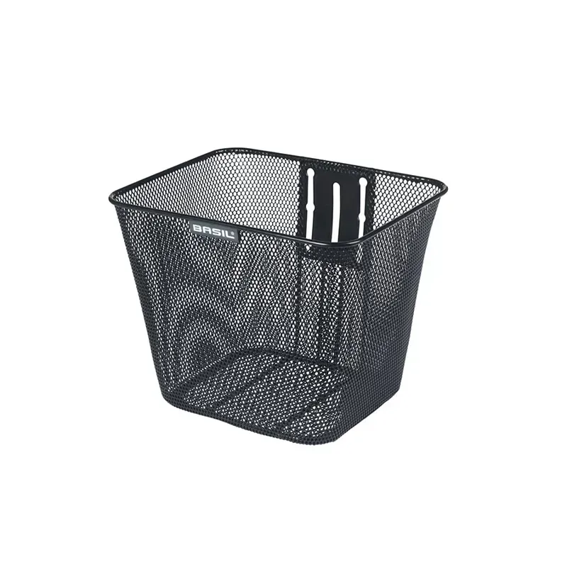 Basil Bilbao FM Front Basket in Black-3