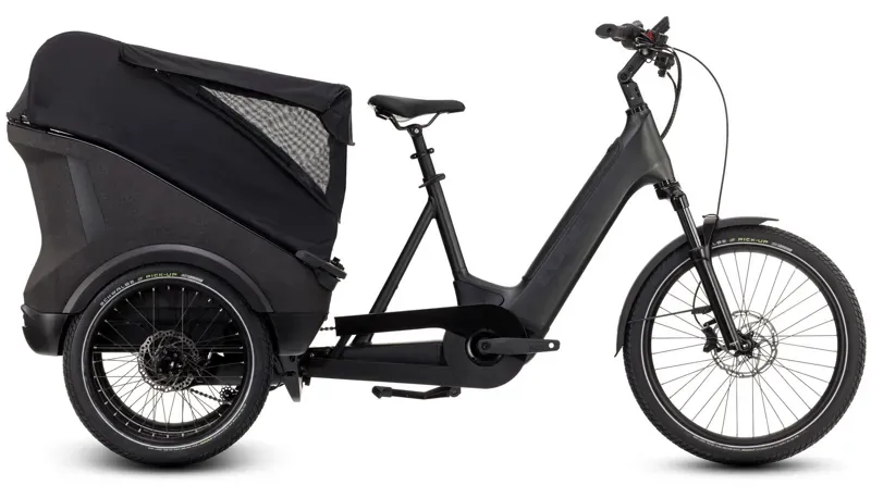 Cube Trike Cargo Hybrid 150 Road Bike In Grey/Reflex