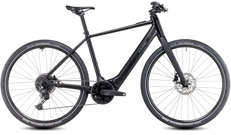 Cube Editor Hybrid Pro 400x Hybrid Bike In Black/Spectral