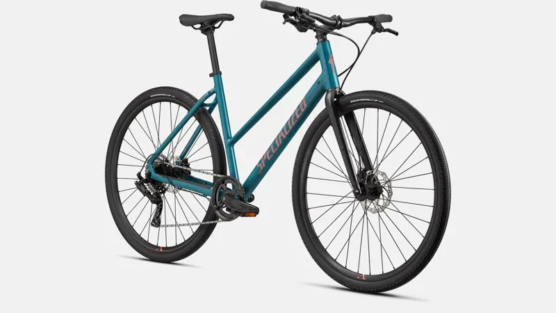 Specialized Sirrus X 2.0 Step-Through Hybrid Bike in Blue-2