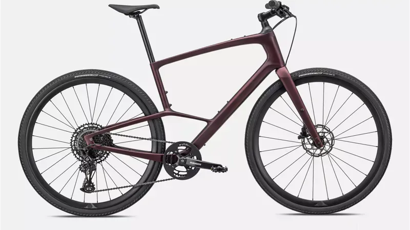 Specialized Sirrus X 5.0 Hybrid Bike in Red/Carbon/Black