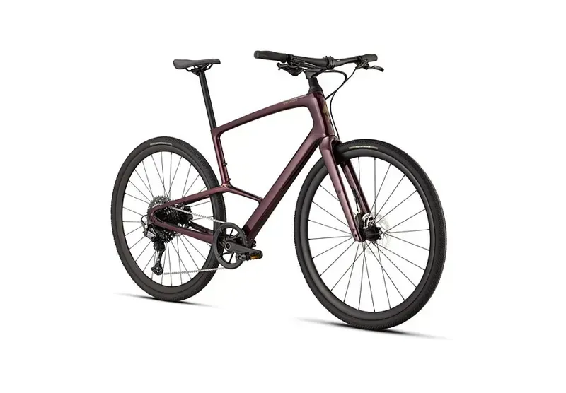 Specialized Sirrus X 5.0 Hybrid Bike in Bordeaux/Burnt Gold Frost-2