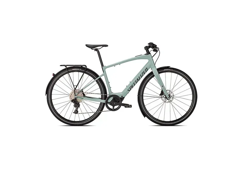 Specialized Turbo Vado SL 4.0 EQ E-Bike In White Sage/Black Reflective