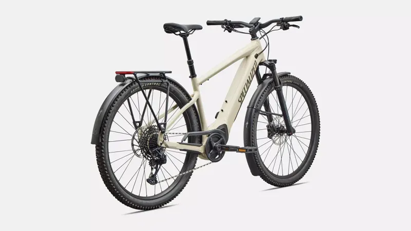 Specialized Turbo Tero 5.0 EQ eHybrid Bike in White Mountains-2