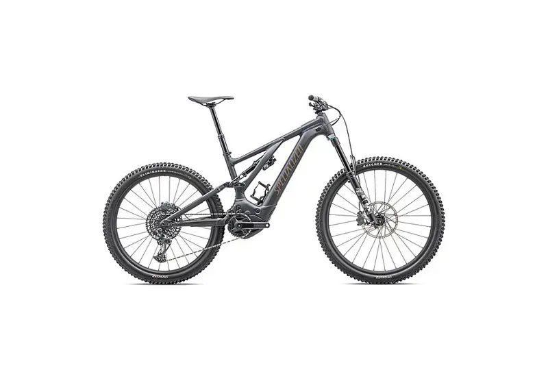 Specialized Turbo Levo Comp Alloy E-Mountain Bike In Satin Midnight Shadow/Harvest Gold Metallic