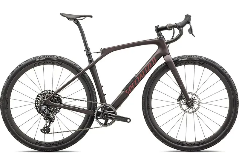 Specialized Diverge STR Pro Gravel Bike in Red Tint Carbon/Red Sky
