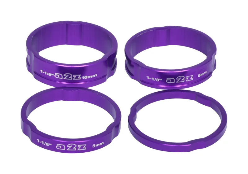 BBB Headset Spacers Purple