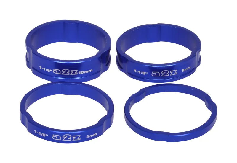 BBB Headset Spacers Blue