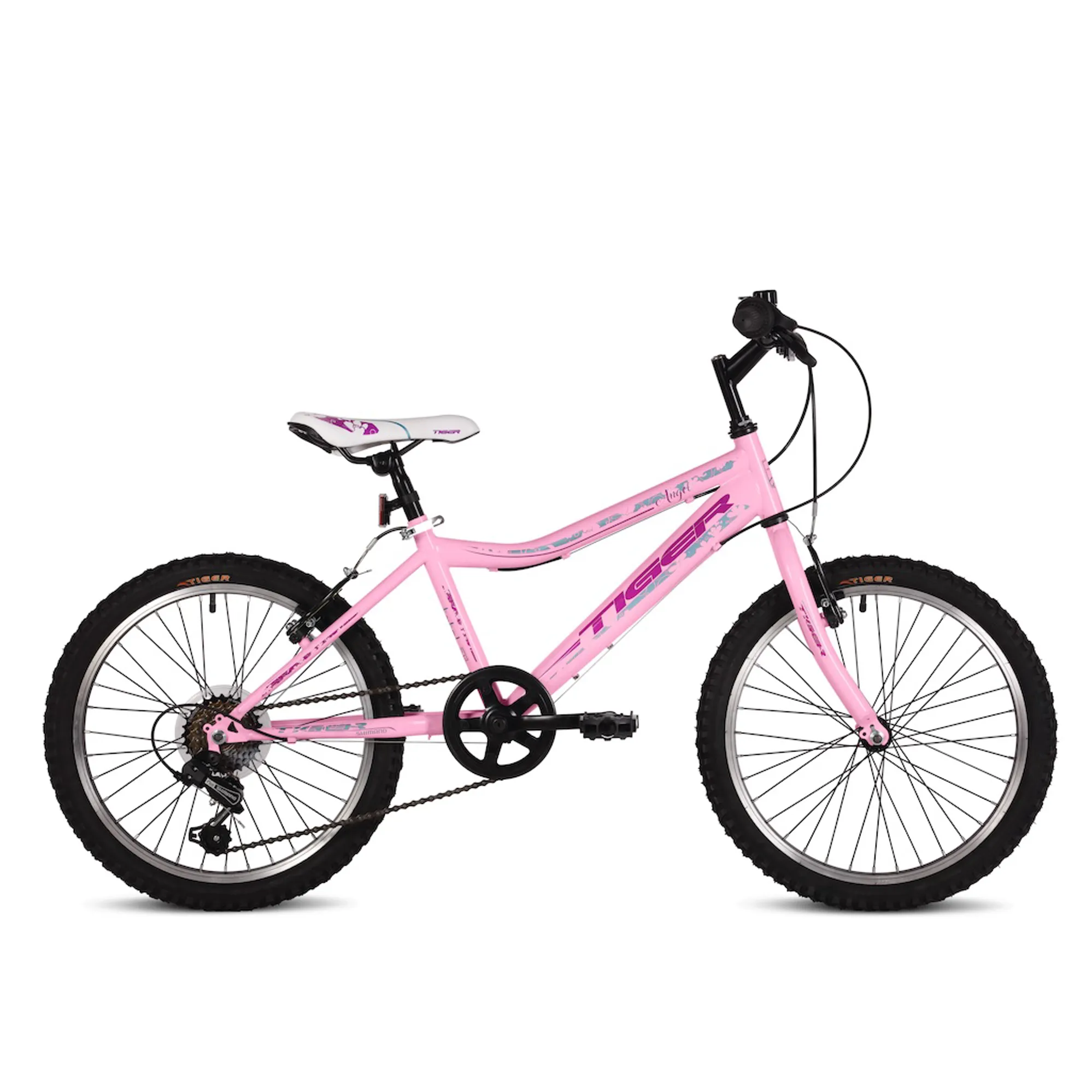 Tiger Angel 20 inch Wheel Girls Bike Pink1