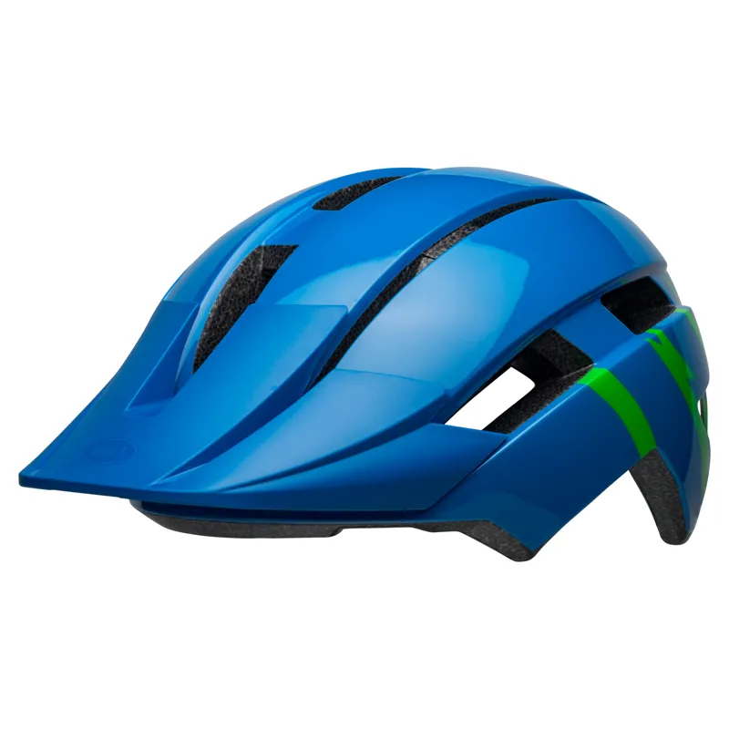 Bell Sidetrack Ii Youth Helmet Blue/Green Unisize 50- 57cm