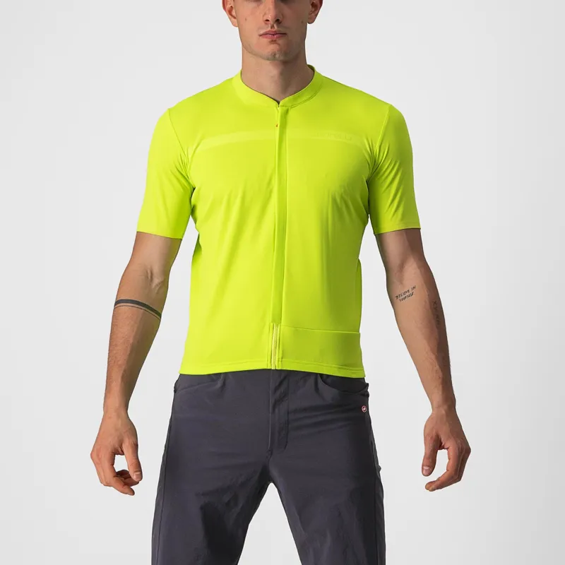 Castelli Unlimited Allroad Jersey in Electric Lime
