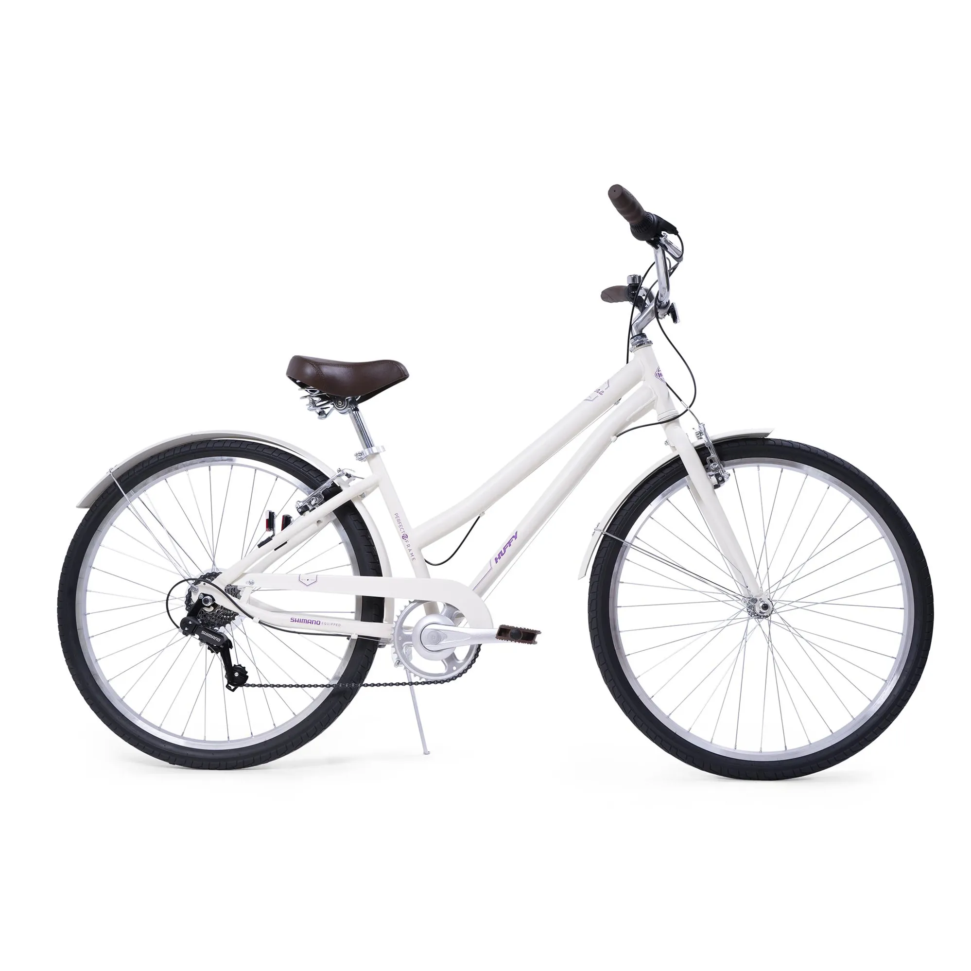 Huffy Sienna Adult's Comfort Bike: Bone Inch - Main Image