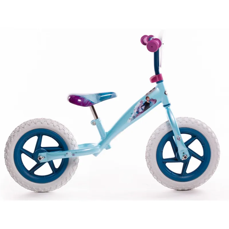 Huffy Frozen Kid's Balance Bike. Blue. 12 Inch