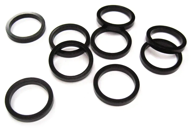 TCD Headset Spacers 1 1/8 Ahead - Black 5mm - each