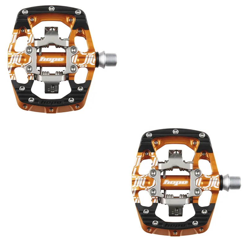 Hope  Union Gravity Pedals - Pair - Orange