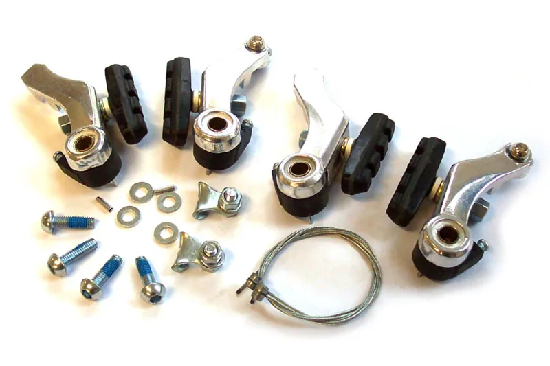 TCD Alloy Front and Rear Cantilever Brakes Silver