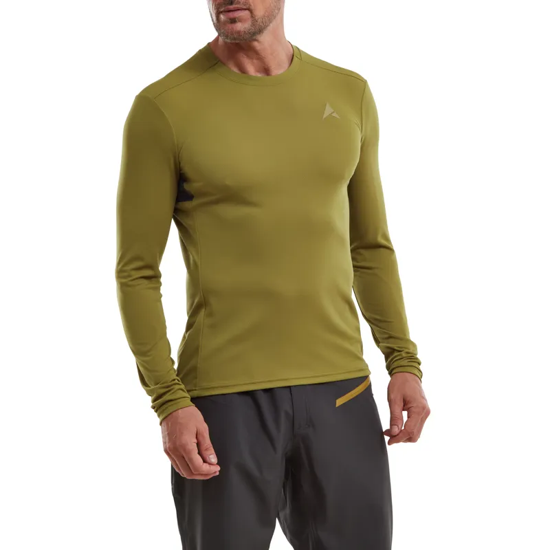 Altura Kielder Lightweight Long Sleeve Cycling Jersey in Olive