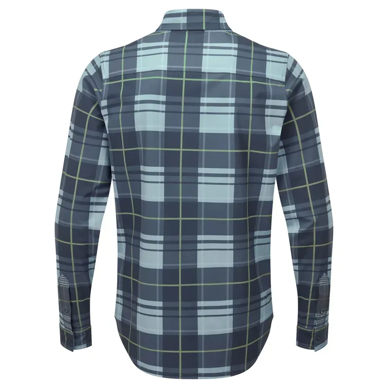 Altura All Roads Unisex Cycling Shirt in Blue Check-1